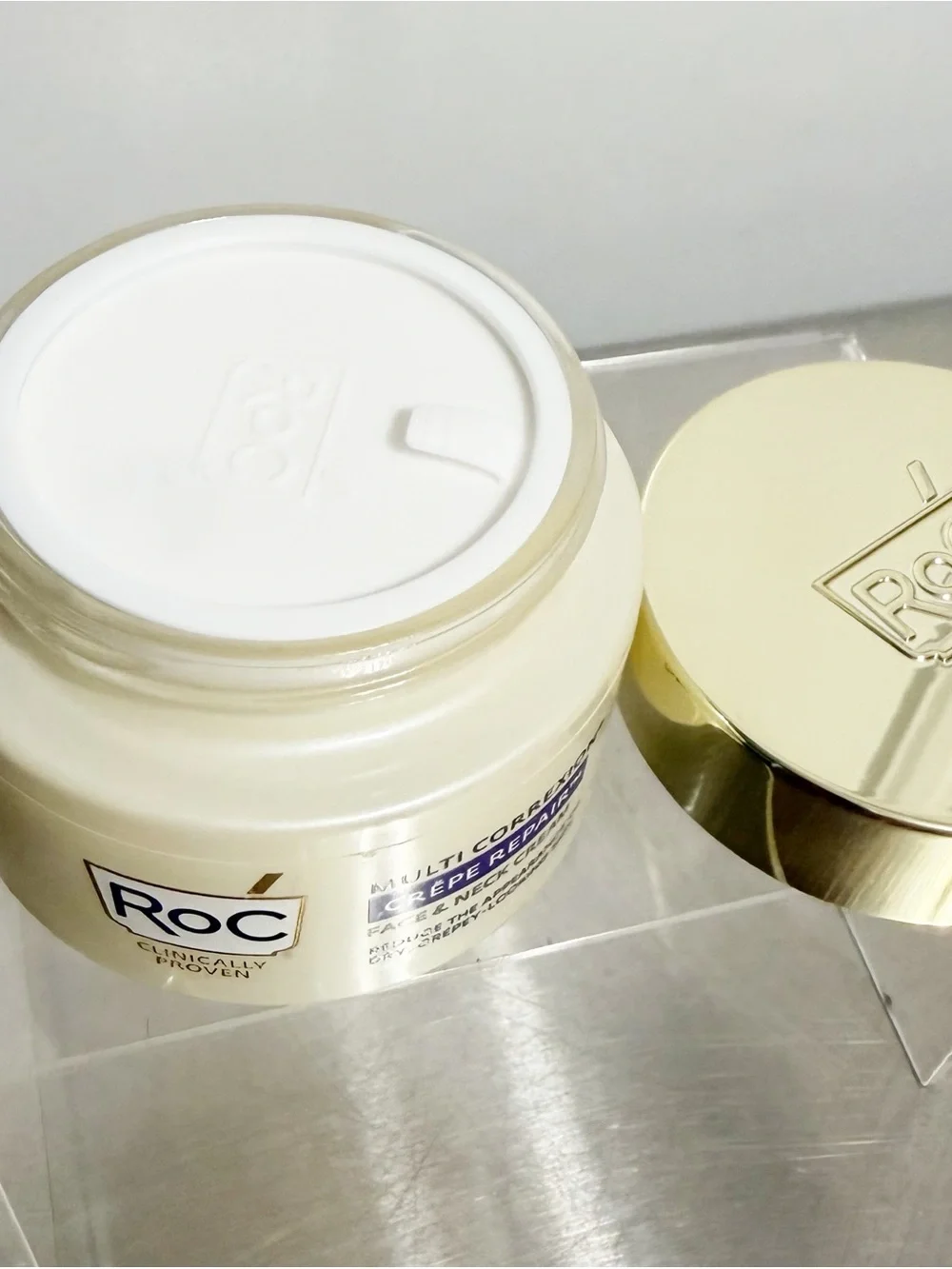 RoC Multi Correxion Crepe Repair FACE & NECK CREAM 1.7 oz ~ New in Box